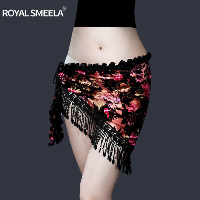 Belly dance triangle towel beginner hip towel skirt 2020 new tassel belt waist chain oriental dance waist towel scarf woman