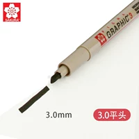 Сакура № 3 плоская головка [Renmat 3 -Branch Pen Box]