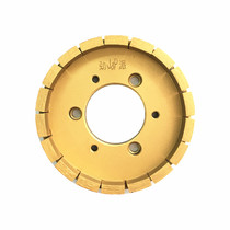 Factory direct sales Jinpai 150 diamond edging wheel inner hole 30 60 arc machine special grinding wheel chamfering