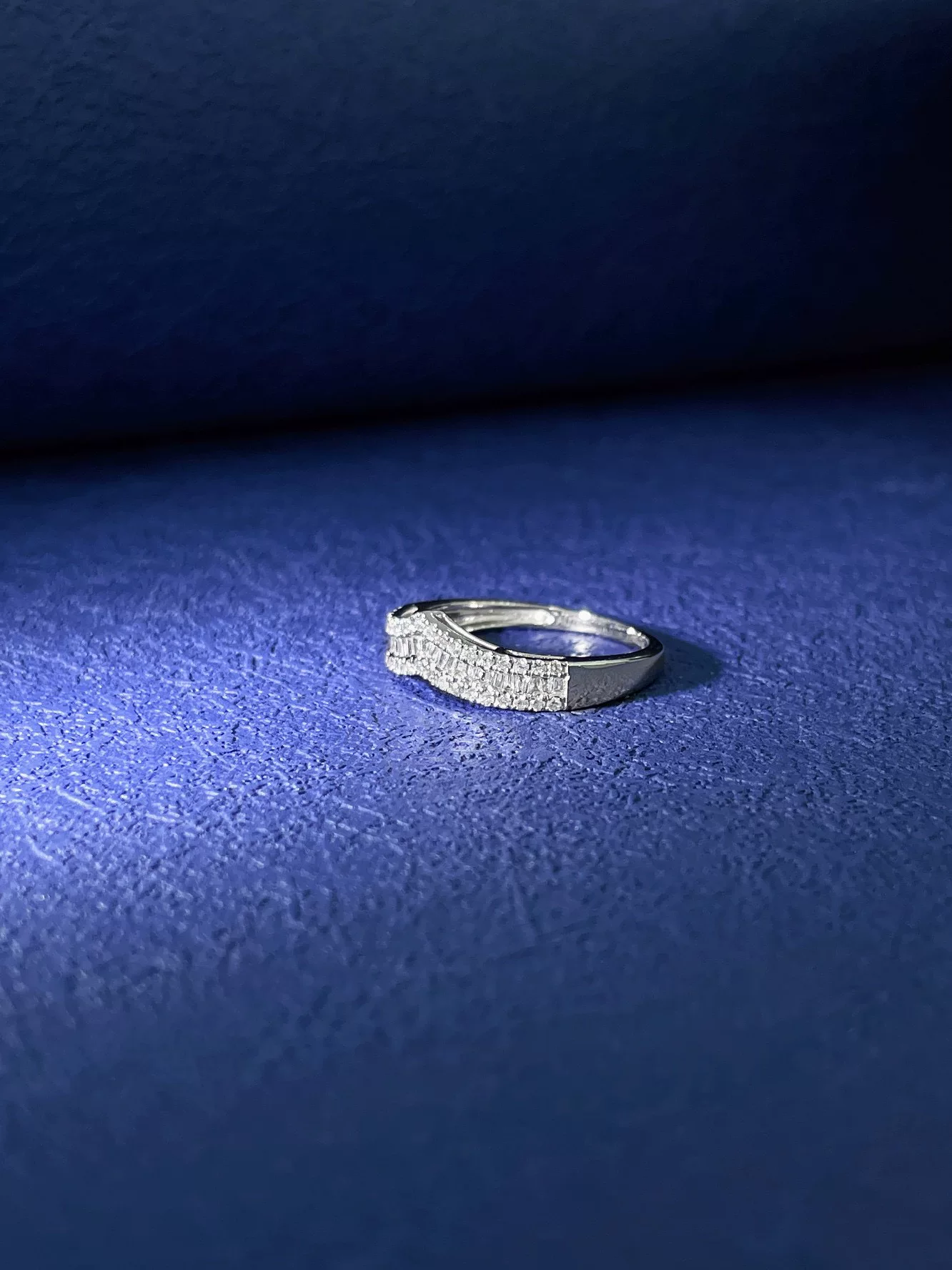 Д Diamond, платиновое обручальное кольцо, 18 карат белого золота, изготовлено на заказ