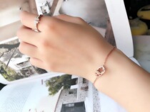 18K Gold Courting Wedding Diamond Bracelet Diamond Ring Naked Drill Ring Custom Platinum Diamond Bracelet Woman