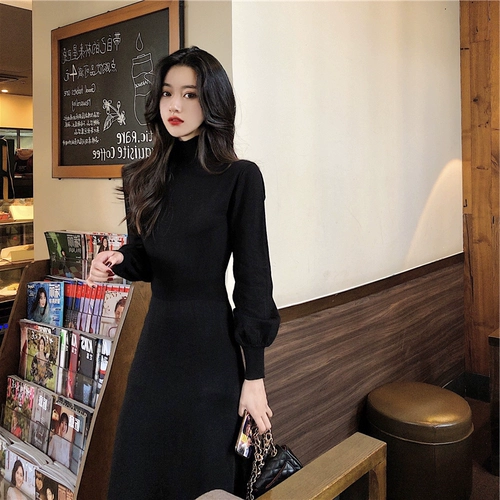 Демисезонное трикотажное платье, длинный свитер, длинная юбка, коллекция 2021, яркий броский стиль, длина макси