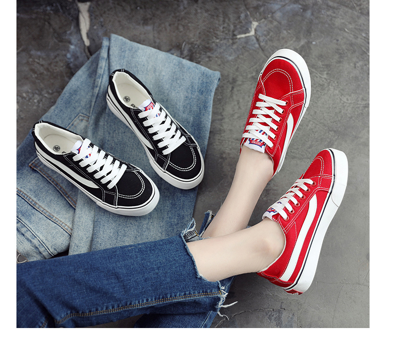 Giày nam mùa đông Giày vải Hàn Quốc Giày sinh viên xã hội Giày xu hướng hoang dã Giày nam Giày đế xuồng giày thể thao bitis nam