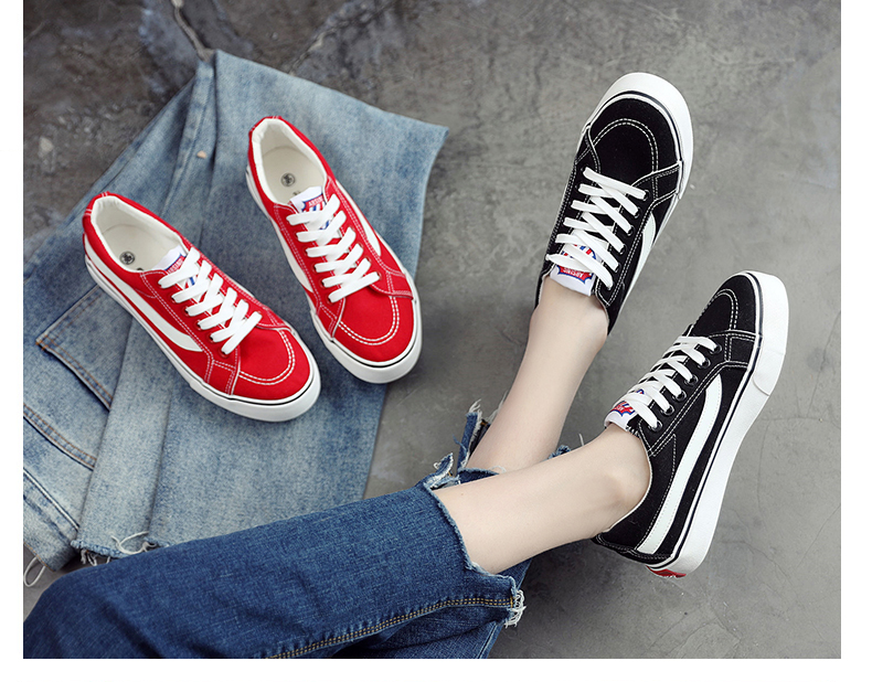 Giày nam mùa đông Giày vải Hàn Quốc Giày sinh viên xã hội Giày xu hướng hoang dã Giày nam Giày đế xuồng giày thể thao bitis nam