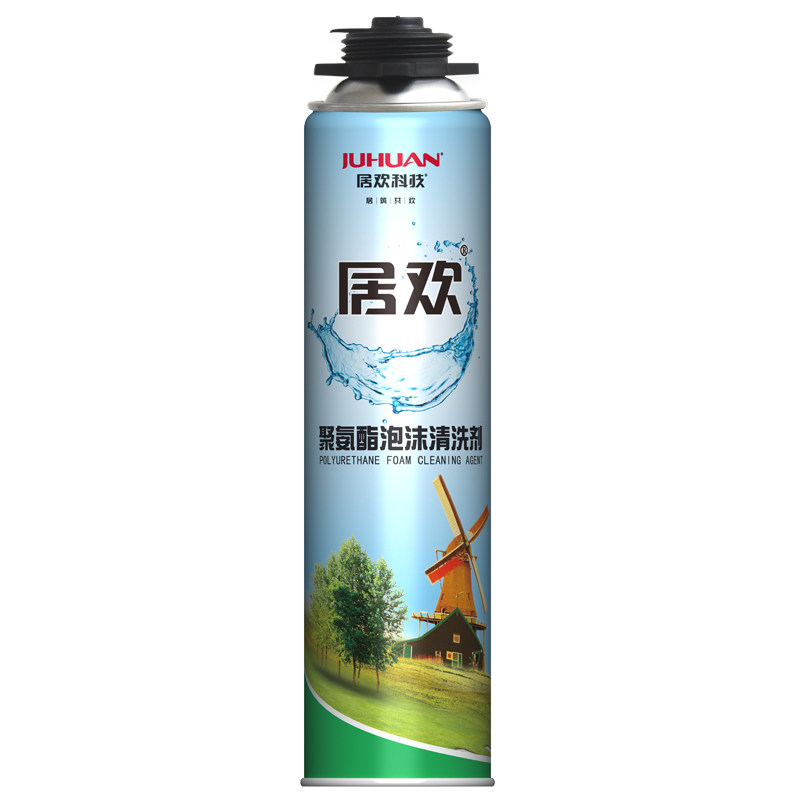 Foaming agent gun cleaning agent Polyurethane foam glue cleaning agent Juhuan foam glue cleaning agent