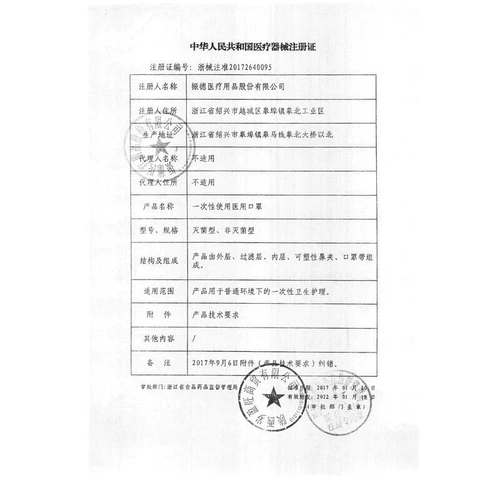 Одноразовая медицинская маска, черная дышащая упаковка из нетканого материала