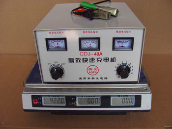 High-power air-cooled old-fashioned battery charger for vehicles