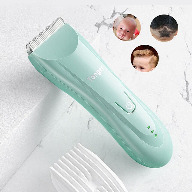 Newborn baby haircut set ultra-quiet silent waterproof body electric clipper rechargeable baby children's shaver