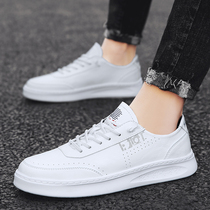 2021 new spring fashion small white shoes mens shoes trendy shoes trend Korean version of all mens casual shoes White shoes board shoes