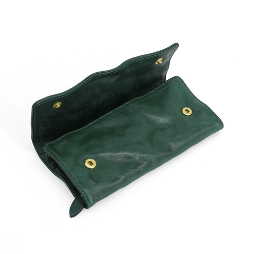 Кожаный бумажник, маленькая сумка клатч, кошелек, картхолдер, из натуральной кожи, воловья кожа