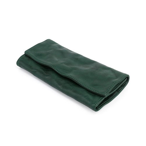 Кожаный бумажник, маленькая сумка клатч, кошелек, картхолдер, из натуральной кожи, воловья кожа