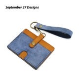 Кожаный картхолдер, рабочая карта, кошелек, «сделай сам», из натуральной кожи, воловья кожа, делается под заказ