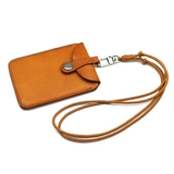 Портативный оригинальный кожаный ретро чехол для проездного и картхолдер, кошелек, небольшая сумка, бумажник, из натуральной кожи