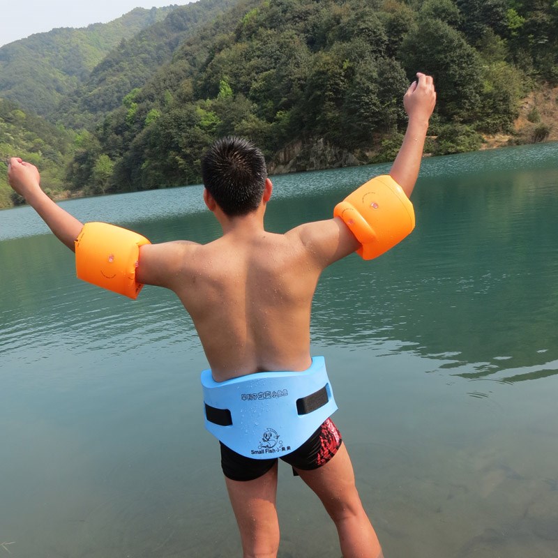 Đồ bơi hỗ trợ nhiều lớp dày và bền cho trẻ em người lớn tập luyện đá cầu bơi thiết bị tạo tác - Bơi lội đồ bơi liền thân