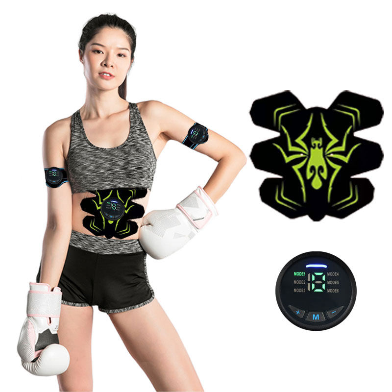 Home abdominal weight loss fitness exercise equipment eight abdominal muscle stickers abdominal machine lazy waist slimming belly slimming machine