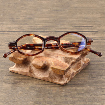Super small eye frame polygon frame men handmade plate glasses frame with myopia frame men black frame 10118