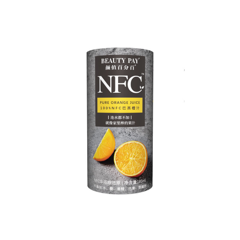 nfc juice imported orange juice, sugar- juice, pure juice, pure orange juice, student drink 6 cans