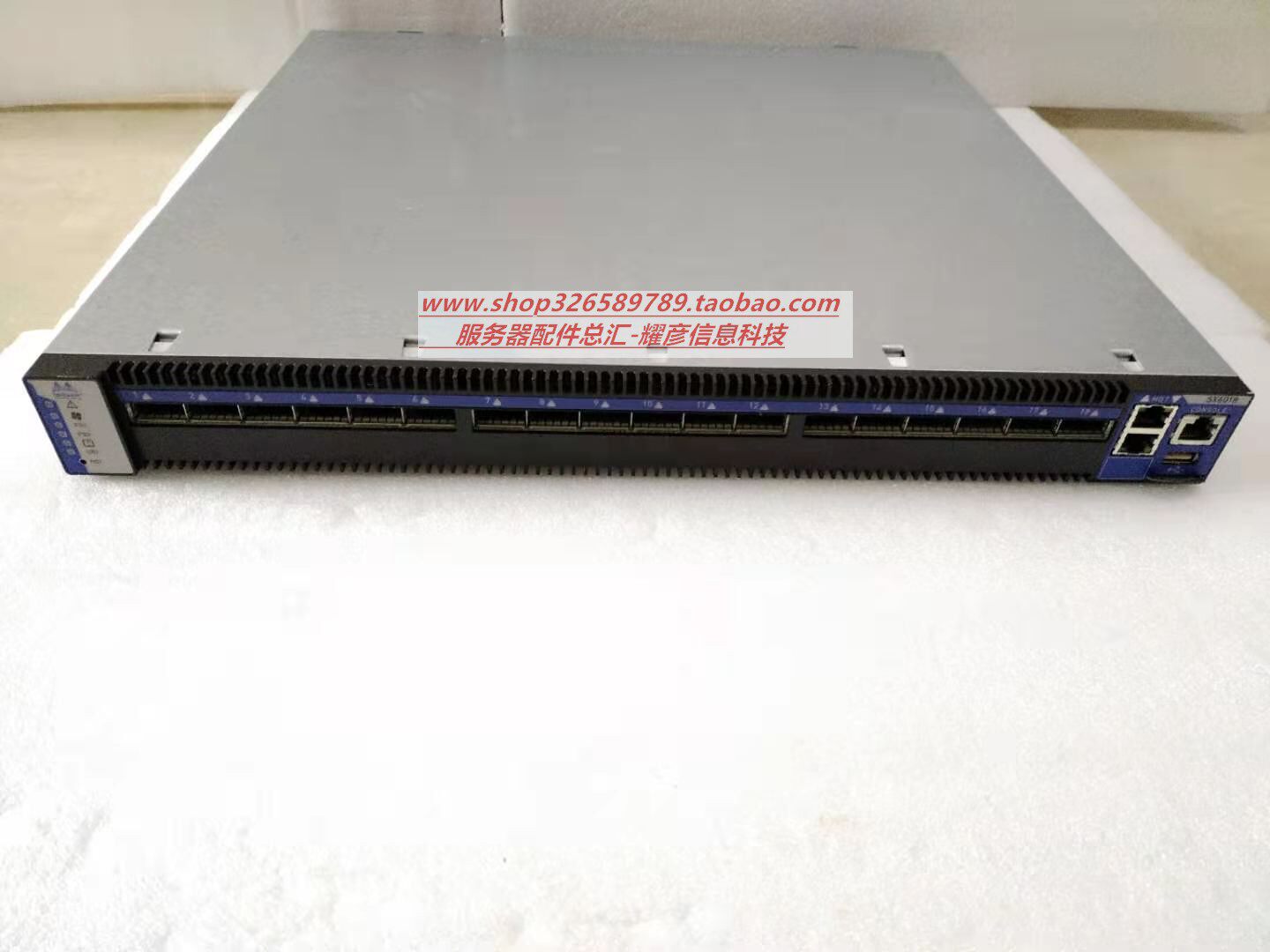Original installation Mellanox SX6018 56Gb s 18 mouth Managed Switch
