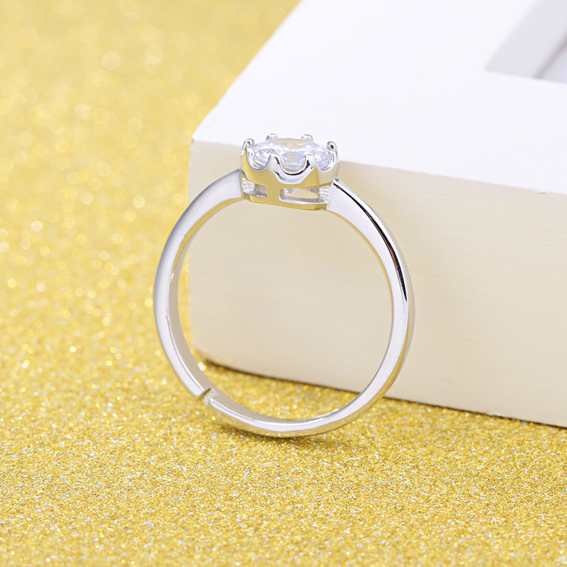 Bague Femme en Argenterie - Ref 3088177 Image 4