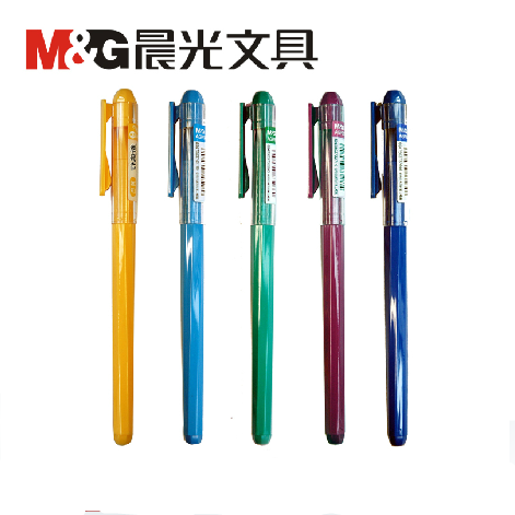 Morning light Colour pen in pen 0 38 needle tube hand account Colour making notes special pen cap candy color student with colored water-based pen core stationery supplies South Korea Xiaoqing New cute teenage girl's heart pen