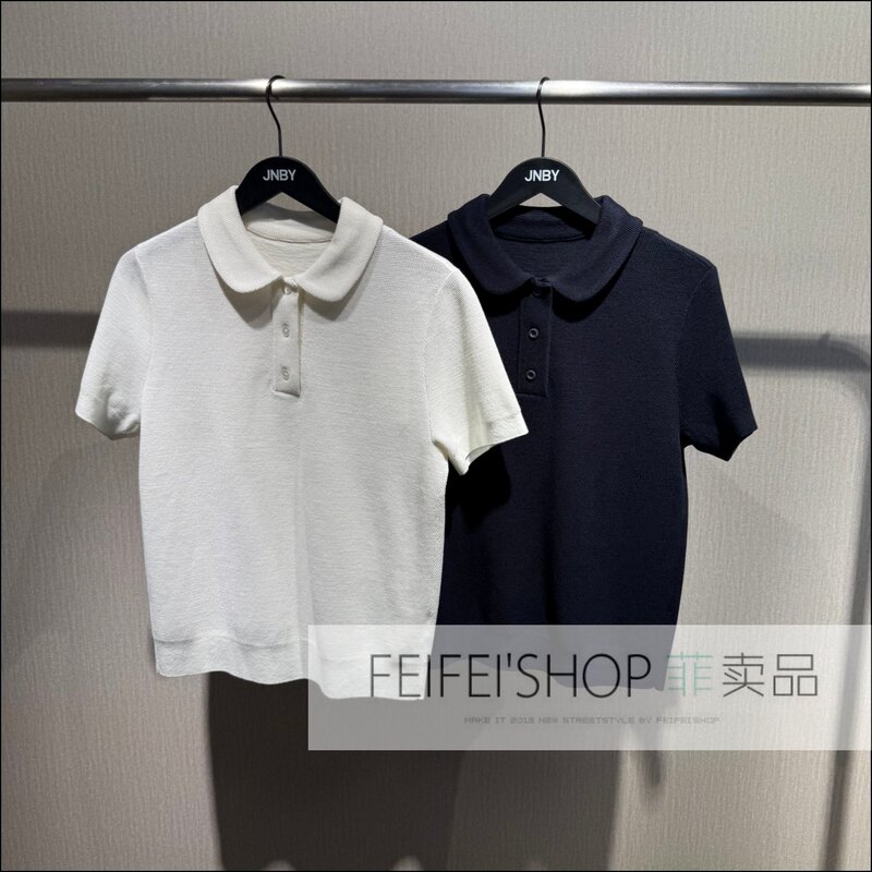 Big Sale Jnby Jiangnan Cloth 2026 Summer Collection Genuine Short-Sleeved Knitwear 5Q4314270 995