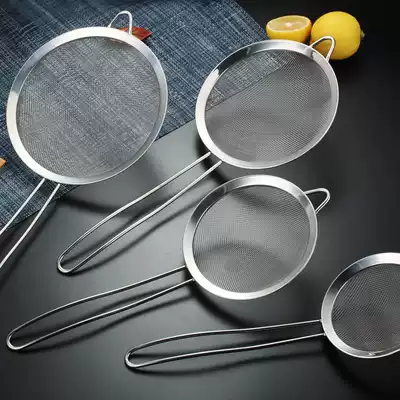 304 stainless steel colander noodle mesh sieve soybean milk hot pot filter net size hedge juice soybean milk machine household
