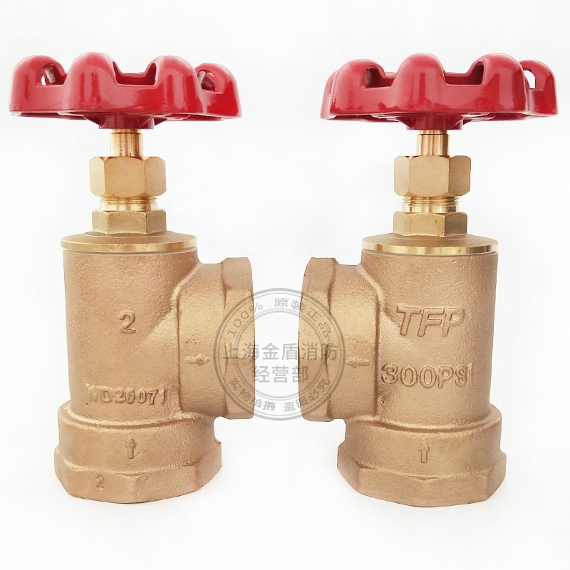 TFP angle valve of TFP 2 inch DN50 300PSI fire angle valve of Tyco alarm valve assembly corner valve
