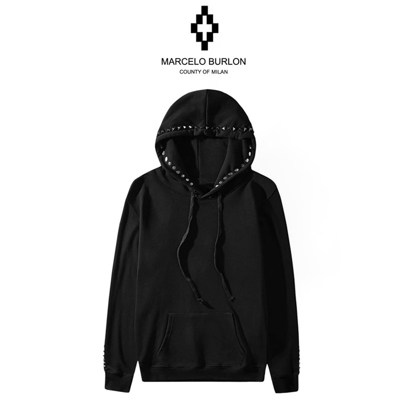Trendy Brand Authentic Marcelo Burlon Mb Wing Sweatshirt Hoodie Unisex Jacket