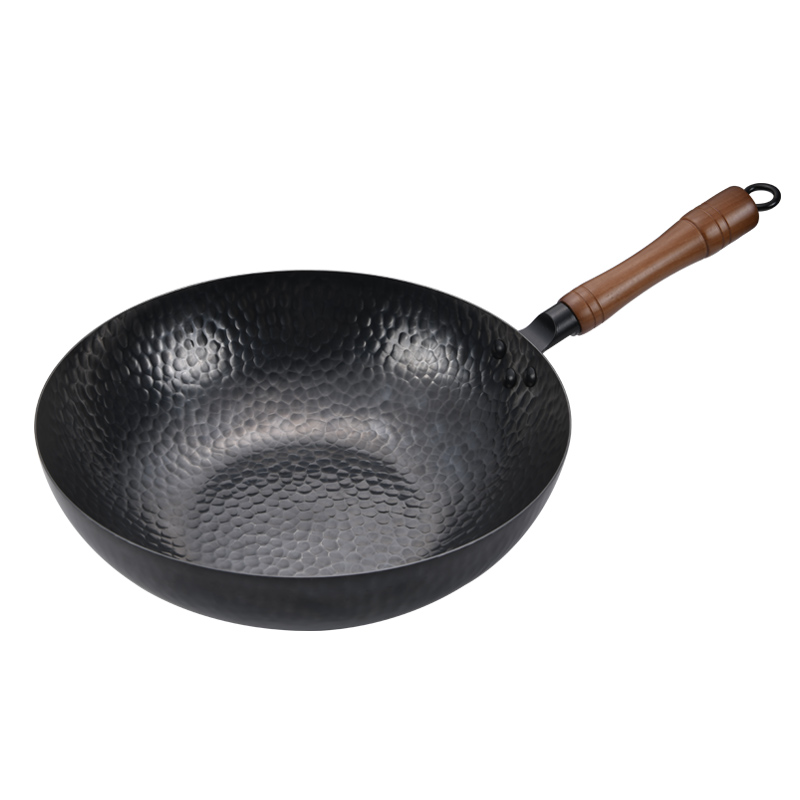 Hardware preferably forged and fried pan high quality cast iron less smoke without dipping into the pan household multifunctional frying pan frying pan
