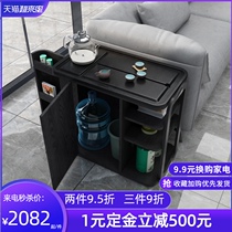 Multi-function sofa Side cabinet corner Tea table One-piece dual-use balcony table Tea table Tea table Small tea table Household