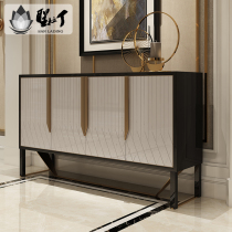 Saint Latin sideboard light luxury living room tea lockers modern simple porch cabinet bedroom storage side cabinet