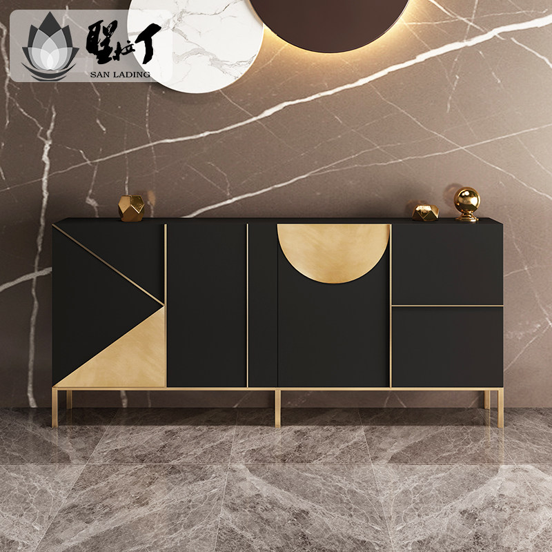 St. Latin Italian entry cabinet modern light luxury into the home decoration bedroom locker living room partition sideboard shoe cabinet