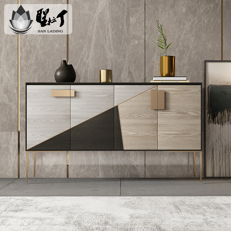 St. Latin Italian entry cabinet modern light luxury foyer into the home decoration cabinet Nordic sideboard bedroom locker