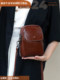 Genuine Leather Small Bag for Women 2026 New Luxury Fashion Vertical Mobile Phone Bag Cowhide Multi-Layer Versatile Shoulder Crossbody Bag