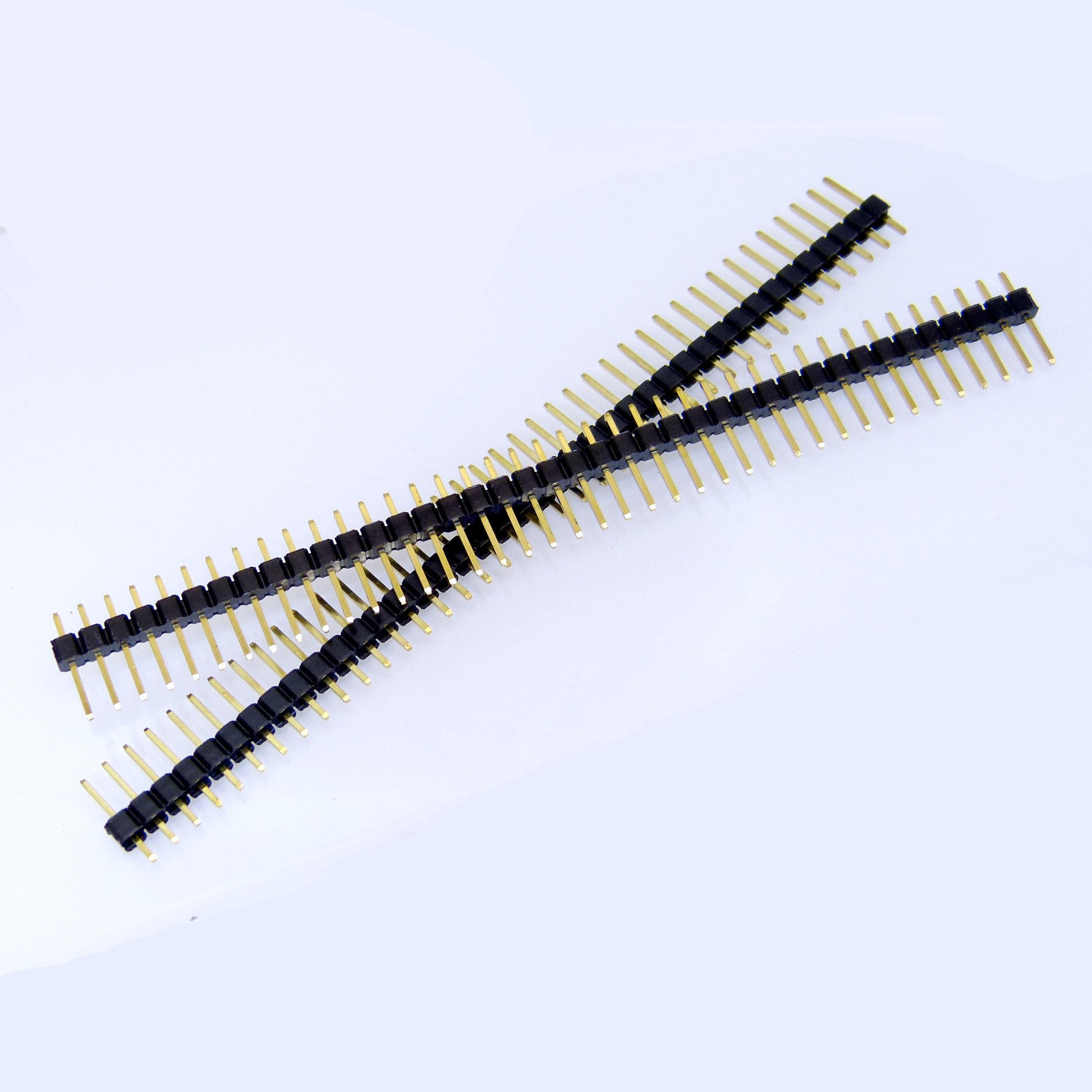 2 54mm pitch single row 1*40 small black clip mother seat