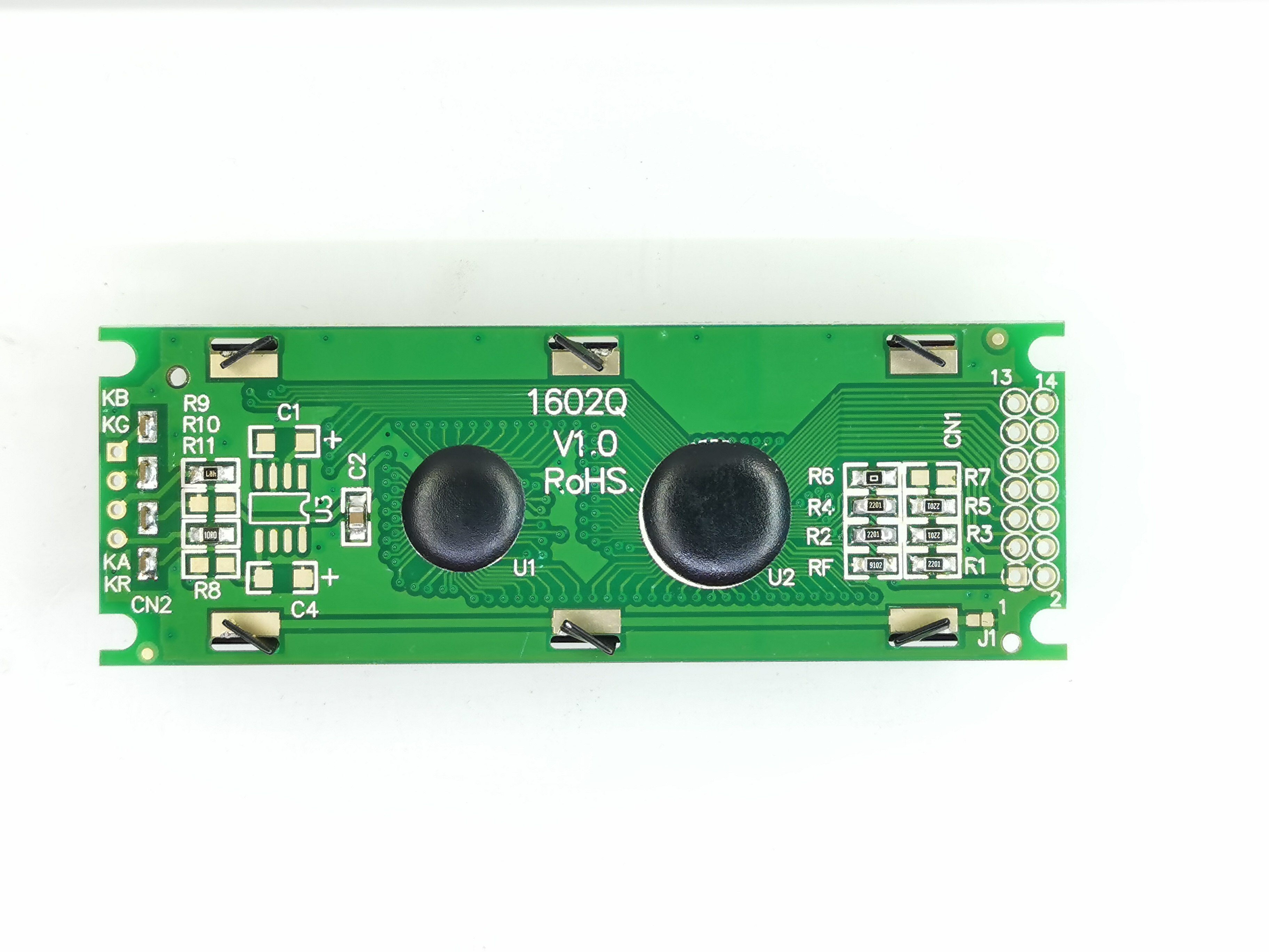 1602RGB double row connector 1602 LCD screen module lcd1602 Character laser screen display 5V
