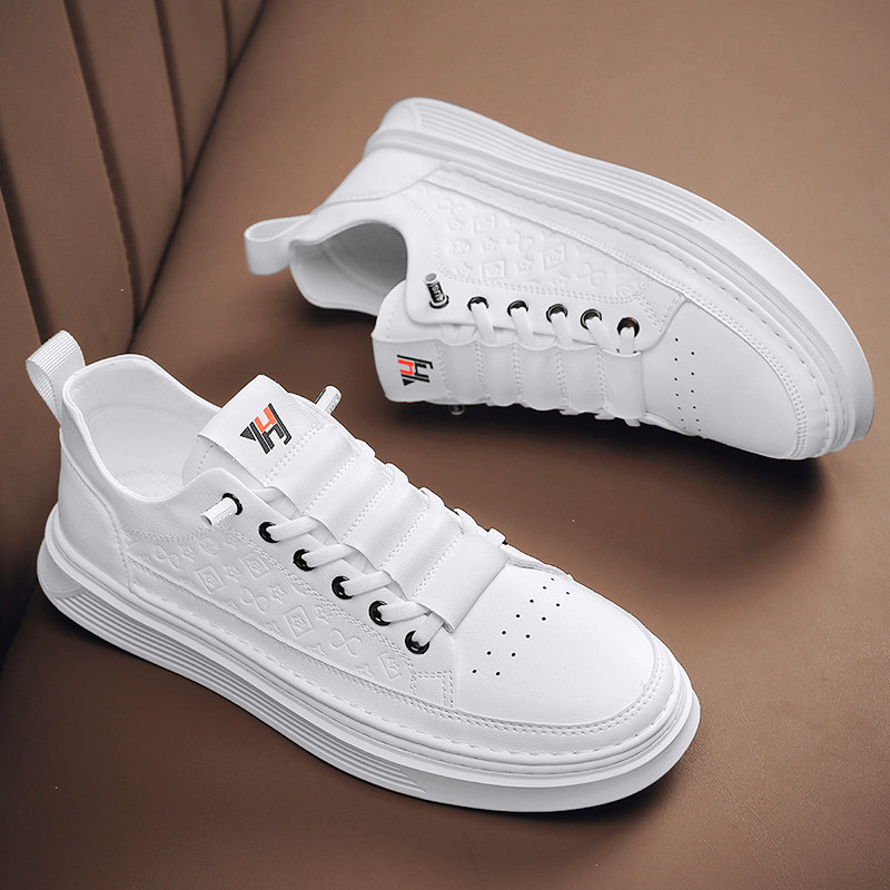 Suit Little White Shoe Men 100 lap spring 2022 new advanced senses Men's shoes Original sloth casual white board Shoe male