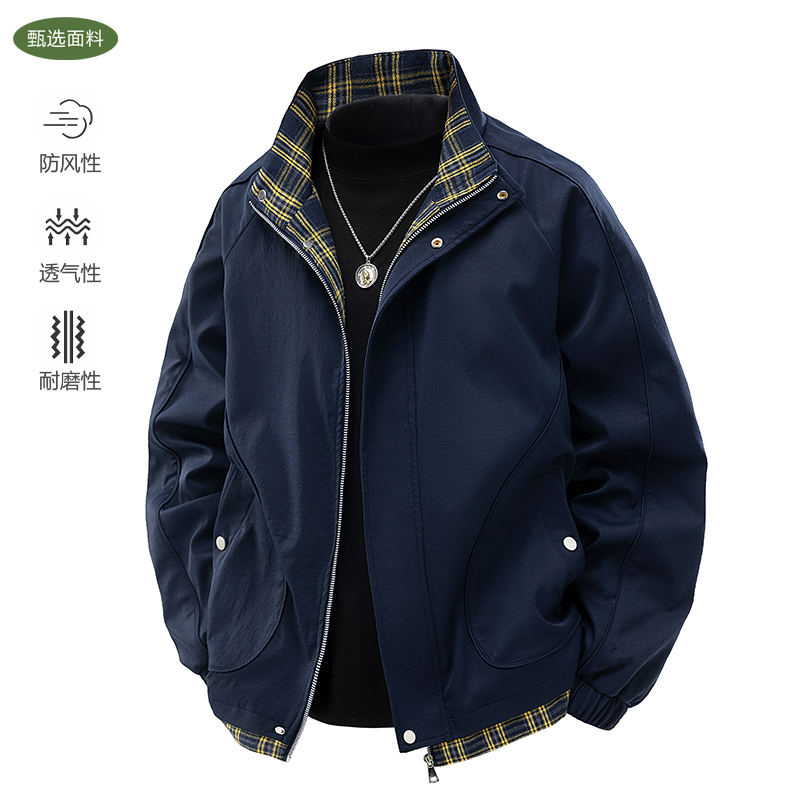 Autumn Jacket for Men 2026 New Style Casual Jacket Men's Windproof Winter Clothing Fake Two-Piece Trendy Men's Clothing Autumn Jacket for Men 2026 New Style Casual Jacket Men's Windproof Winter Clothing Fake Two-Piece Trendy Men's Clothing