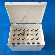 PVFE acid and alkali resistant plastic sampling box water quality sampling box environmental protection laboratory air tube sampling box can be customized