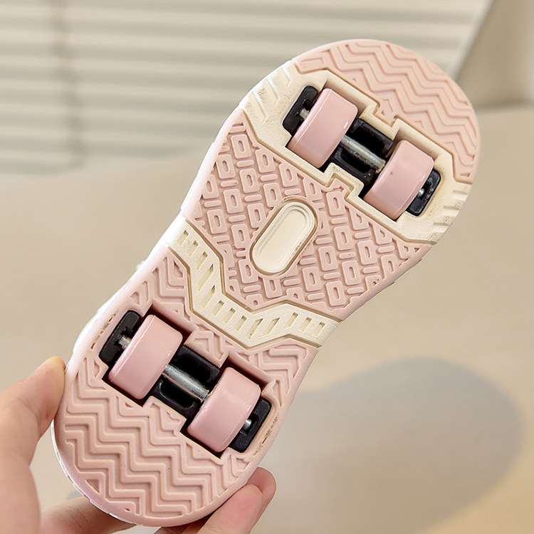 Four-Wheel Roller Shoes for Girls 2026 New Model Children's Detachable Roller Skating Sports Shoes Princess Girls Roller Shoes — 13