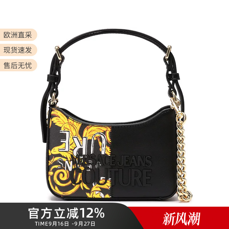 Versace/Versace Vj Women's Hand-Held Shoulder Chain Bag Underarm Bag 74Va4Bp4 Zs599