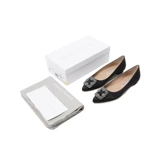 Manolo Blahnik Женская хрустальная бриллиантовая пряжка заостренная плоская обувь MB Сатиновая мелкая рот одиночная обувь 9xx 0348