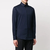 Giorgio Armani GIORGIO ARMANI мужская хлопковая мужская рубашка с длинными рукавами 8WGCCZ97 JZ071
