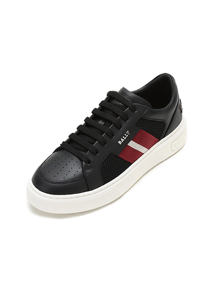 Bally Men's Lift Series Mesh Striped Thick-Soled Casual Sneakers Melys t