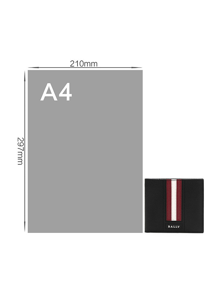 Bally Men's Leather Wallet Belt High-End Gift Box Set Birthday Gift Giftbox ft