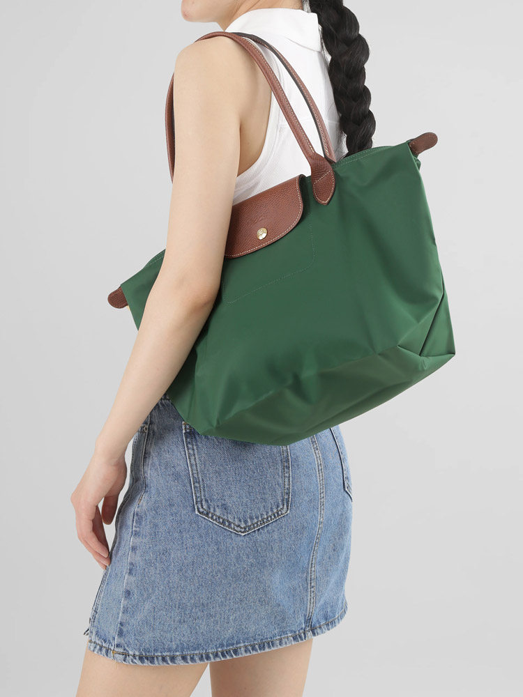 Longchamp New Color Women's Bag Medium Size Long Handle Foldable Handbag Shoulder Computer Bag Dumpling Bag 2605