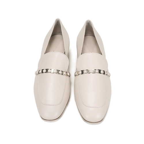 Г -жа Феррагур г -жа Тилос серия Vara Chain Chain Moksin Shoes Средние толстые каблуки одиночная обувь 0730031