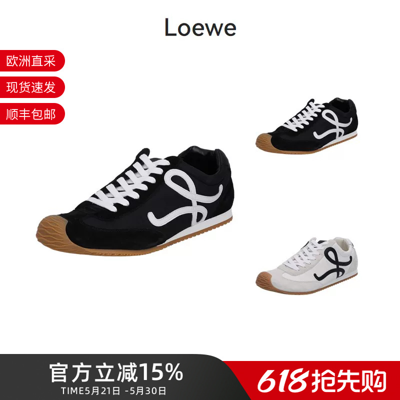 Loewe New Men's Lace-Up Casual Sneakers M816282Xb3 Loewe New Men's Lace-Up Casual Sneakers M816282Xb3
