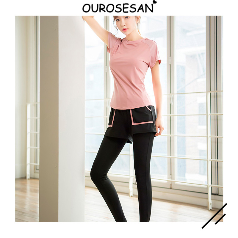 OUROSESAN Sports Package Women Winter Gym Yoga Dry Dry Dry Outdoor Morning Night Running Large Size