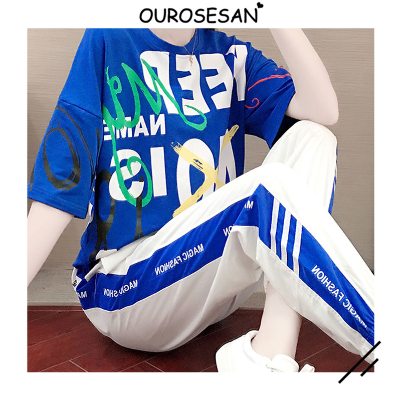 Fashion Suit Women's Summer 2022 New Playful French Niche Leisure Sports Two Suit Foreign Pie